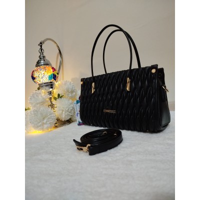 Angel Polo El Ve Omuz Çantası / Siyah