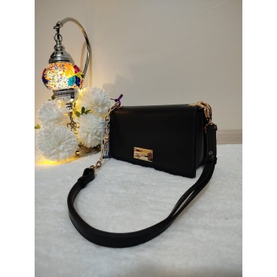 Angel Polo Çapraz ve Omuz Çantası / Siyah