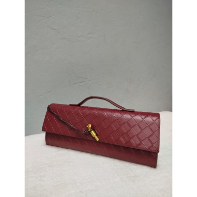 Bottega Veneta Baget El Ve Omuz Çantası / Bordo